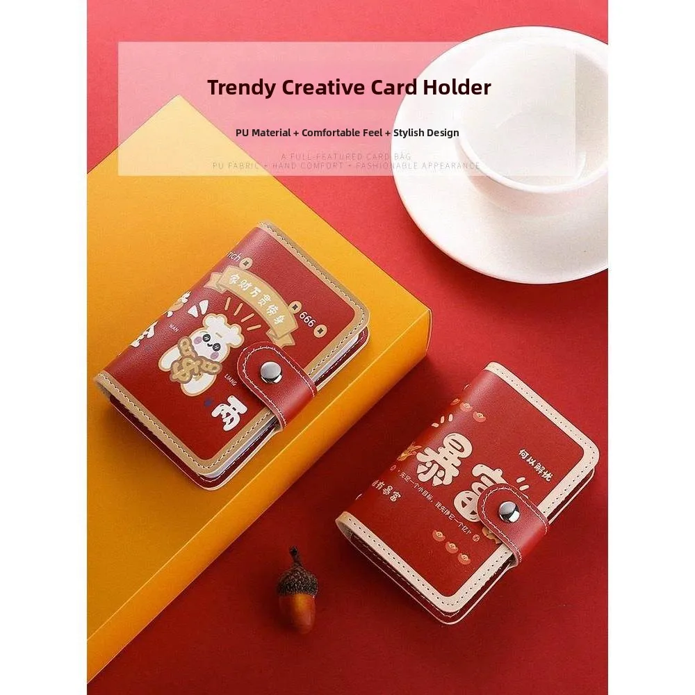 Compact Ladies Card Holder Wallet Multi-Slot Document Storage Anti-Magnetic Small Portable Coin Purse Stylish Stainless Steel