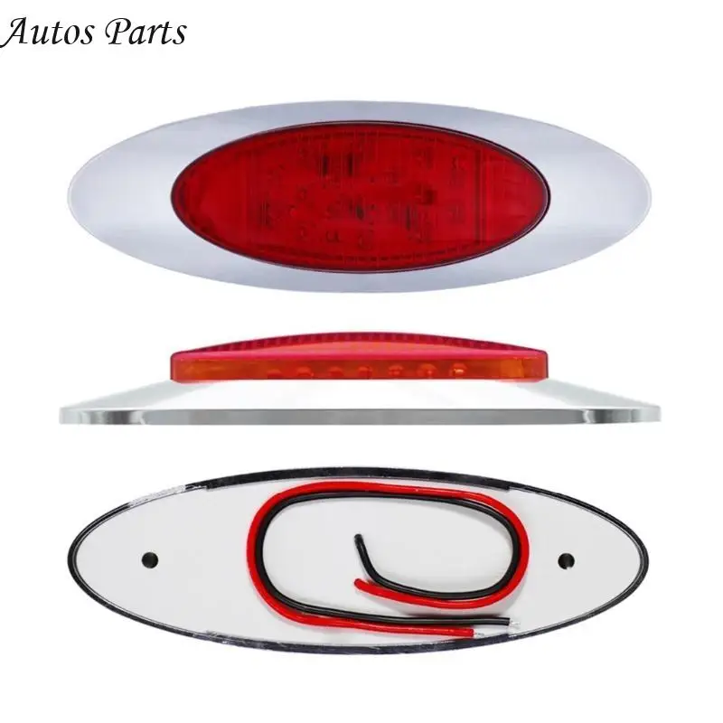 57BA كفاءة 16LED أضواء خلفية مصباح تحديد جانبي مناسب للمركبات التجارية والقوارب مع انخفاض استهلاك الطاقة 2 قطعة #5