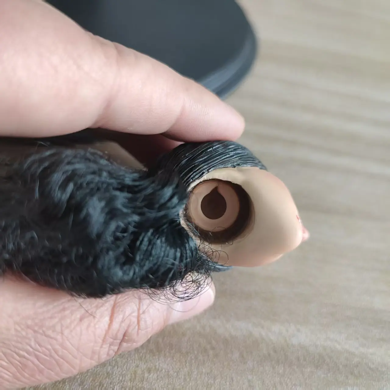 1/6 Sca KUMIK 18-45 أنثى رئيس نحت 1/6 امرأة رئيس النحت الشعر البلاستيكية منحوتة نموذج صالح 12 "جسم عمل الشكل