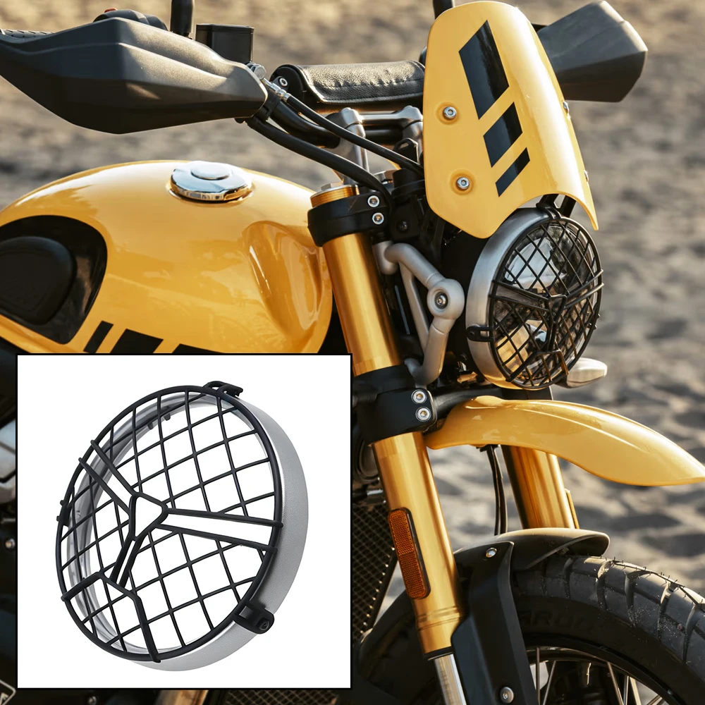 Motocycle Accessories Headlight Protection Cover Guard Grille Protector For Triumph Scrambler 400 XC Scrambler 400XC 2025 2026