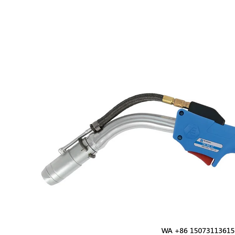

MIG / MAG Welding Gas Cooled Torches and Water Cooled Torches with Welding Robot Arm