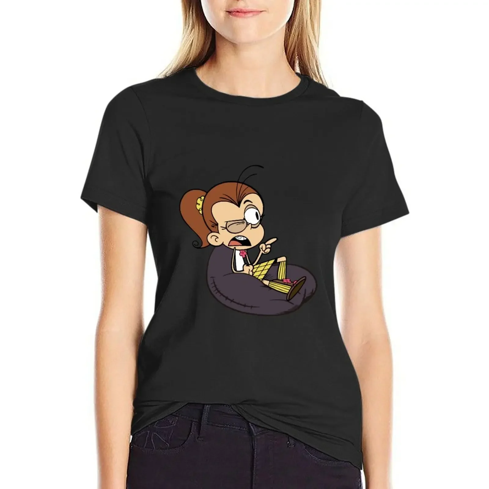 

Luan Loud Sees What You Did There T-Shirt plus size tops animal prinfor summer tops kawaii clothes t shirts for Women