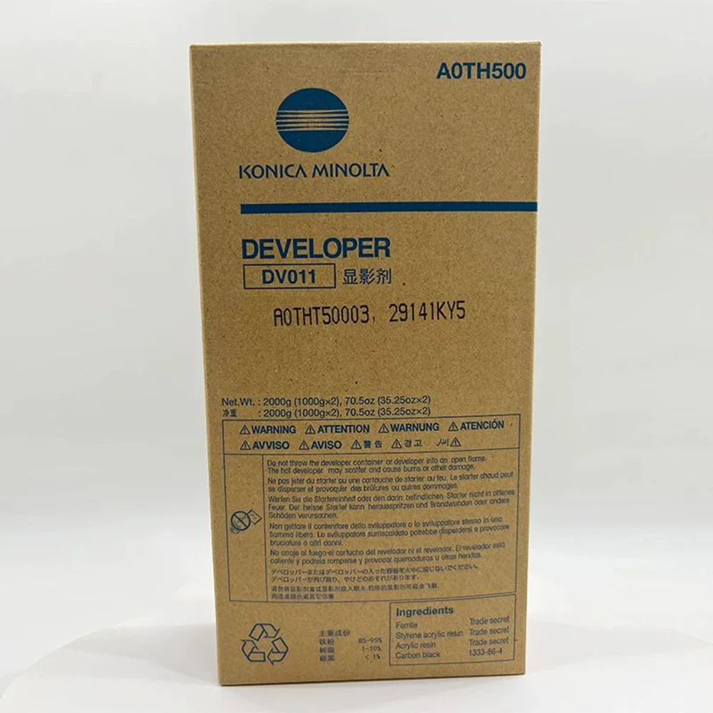DV011 Original Black Developer For Konica Minolta Bizhub Pro 951 1051 1200 Press 1250 1052 DV011K Developer Powder 2000g