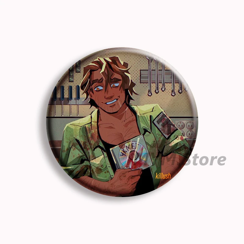 Boyfriend to Death Game Soft Button Pin YKMET Strade Anime Brooches Badge Bag Decor Accessories Fans Collect Gamer Friends Gifts