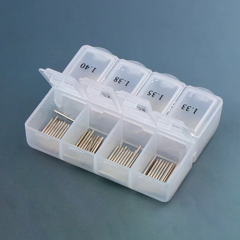 أجزاء البيانو ضبط صيانة آلة وصلة رمح الأظافر أداة إصلاح 1635C رمح مسمار Shenda إبرة صندوق تخزين من البلاستيك