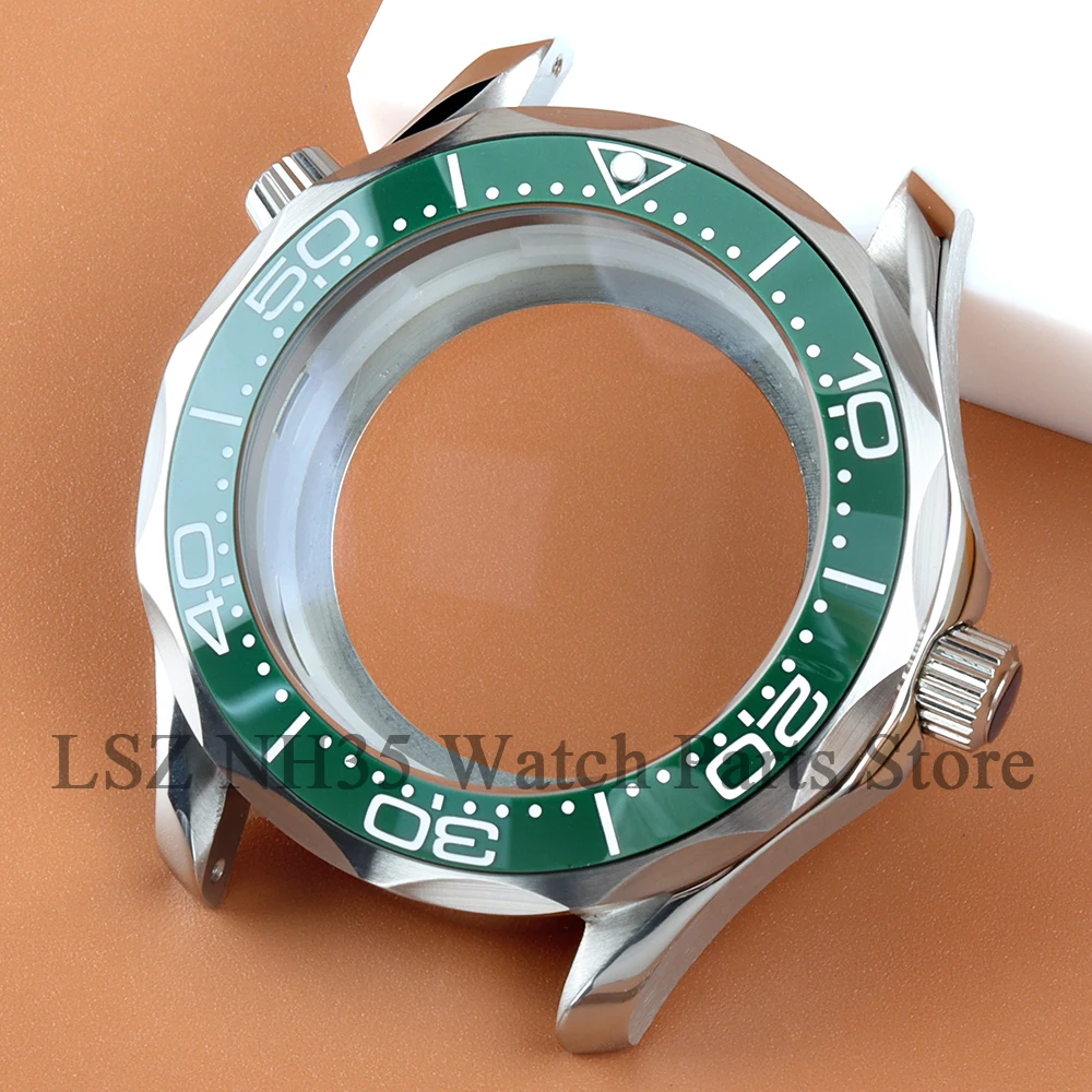 

For 41mm Seamaster 300 NH35 Case Waterproof Watch Accessories Fit Seiko NH35 NH36 Automatic Movement 31mm Dial 316L Steel Strap