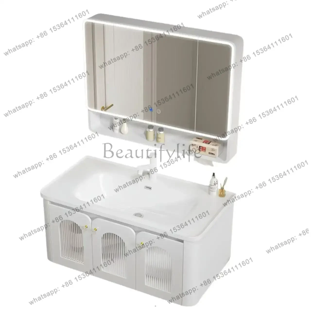 

Bathroom Cabinet Ceramic Integrated Basin Washbasin Countertop Integrated Bathroom Cabinet Washbasin Cabinet Combination