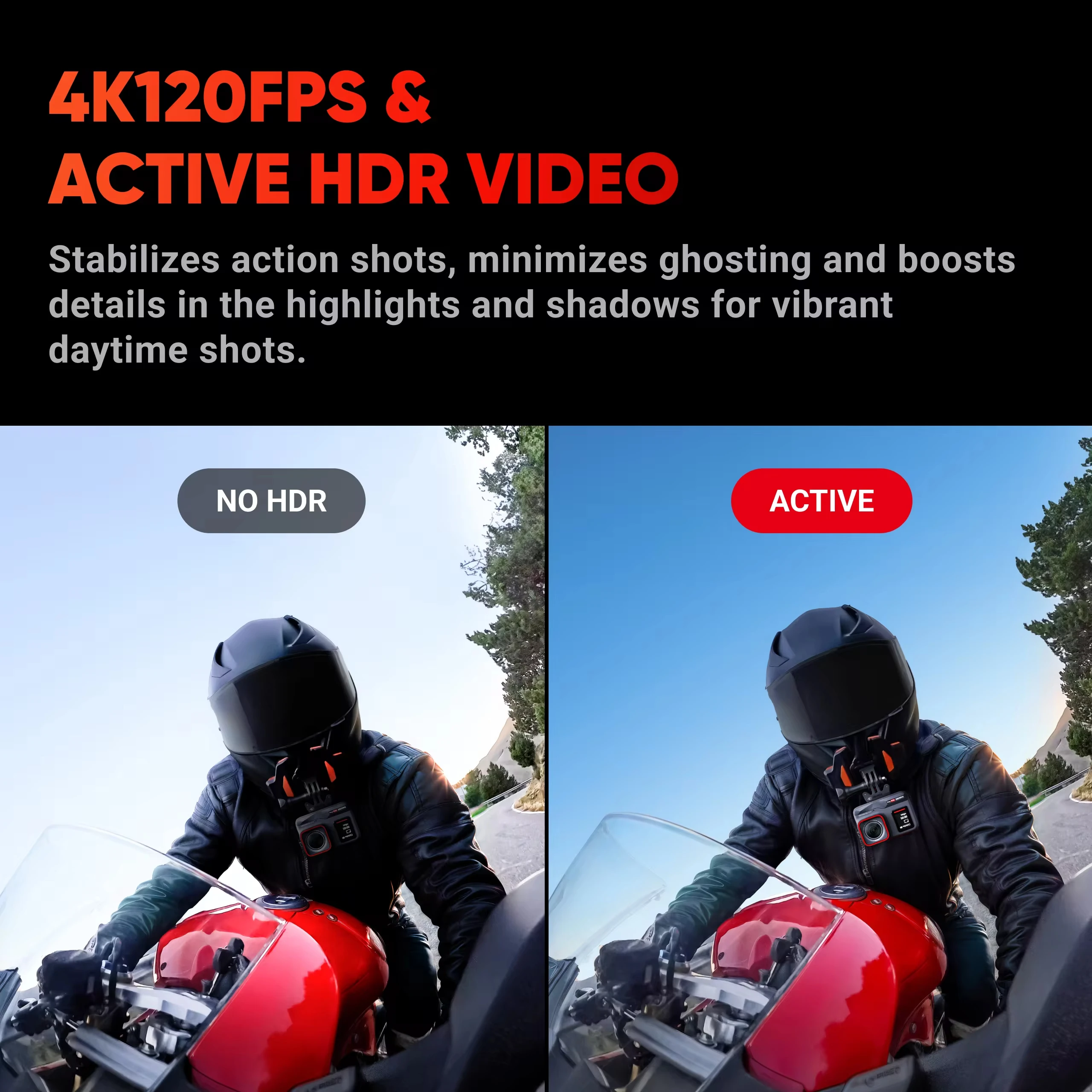 【العلامة التجارية+】كاميرا Insta360 Ace Pro 8K/4K Leica Action، مستشعر رائد 1/1.3 بوصة، أداء منخفض للغاية، مقاوم للماء، #4
