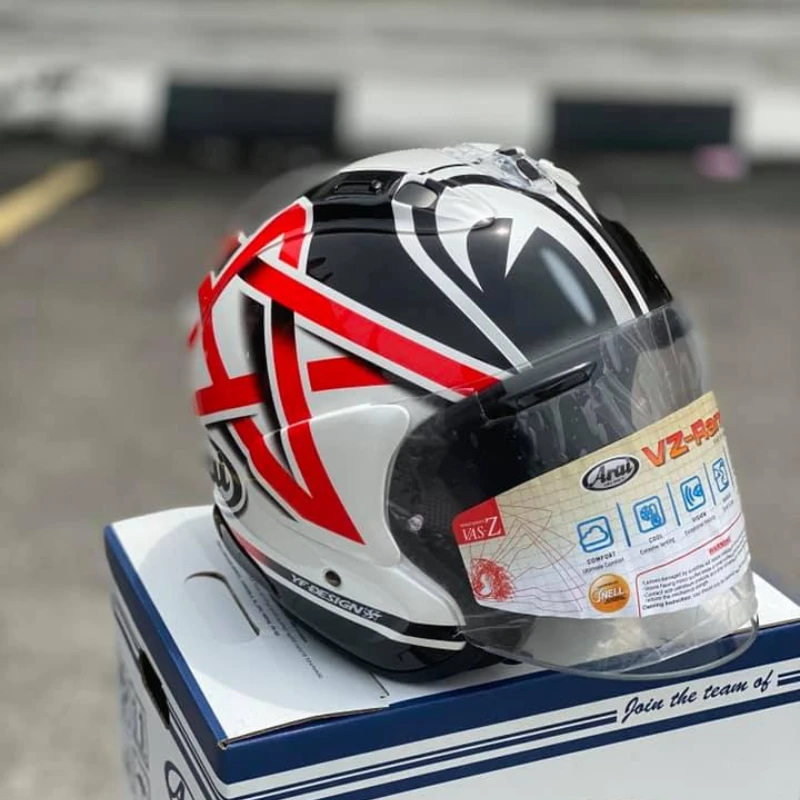 

VZ-RAM Nakano Star Half Face Helmet SZ-R EVO Motorcycle Helmet Riding Motocross Racing Motobike Open Face 3/4 Jet Helmet