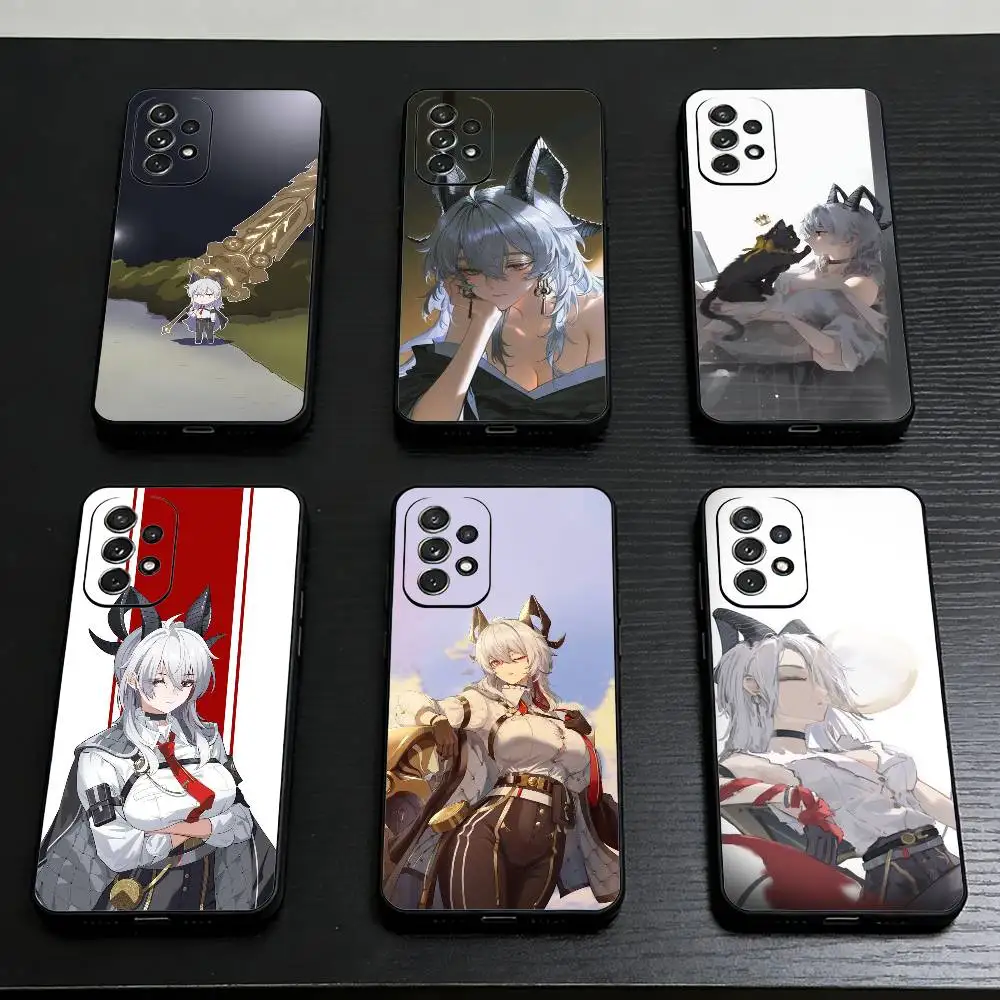 

Zani Wuthering Waves WuWa Phone Case For Samsung S25,S24,S23,S22,S21,S20,Plus,lite Soft Black Shell