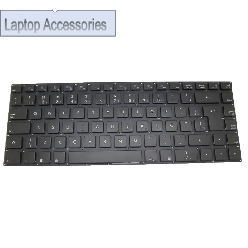 F Laptop Keyboard For CCE Ultra Thin HT345 S400 English US French FR Brazilian BR Black No Frame