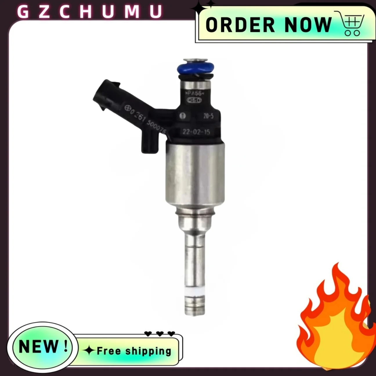 

GZCHUMU 1/4Pcs New OEM 0261500278 06H906036P 06J906036G 06H906036G Injection nozzle injection valve for Audi Seat Skoda VW 2.0