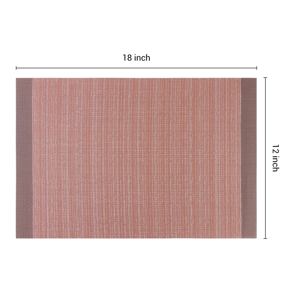 Set of 8 Washable Non-Slip Placemats Kitchen Dining Table Decor Easy Clean Water-Resistant Table Protectors Everyday Use