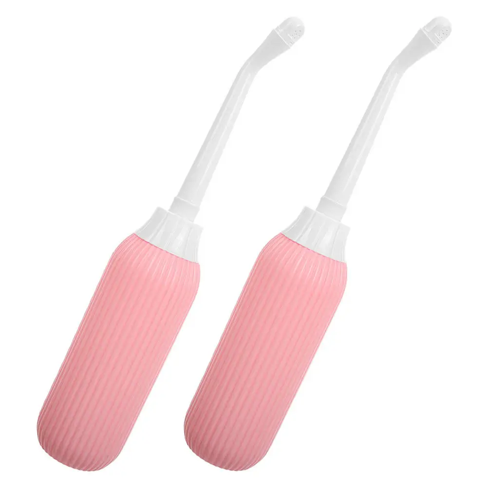 2Pcs Portable Handheld Bidet for Women Travel Portable Feminine Washer Post Birth Essentials Bottom Cleaner Reusable Douche