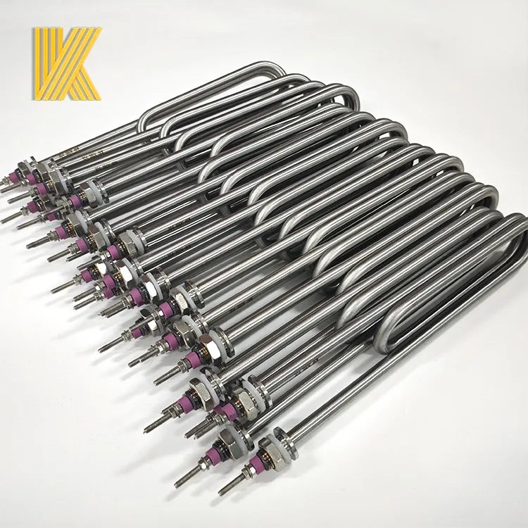 Riscaldatore tubolare ad immersione a forma di U in acciaio inossidabile 380V 1000W