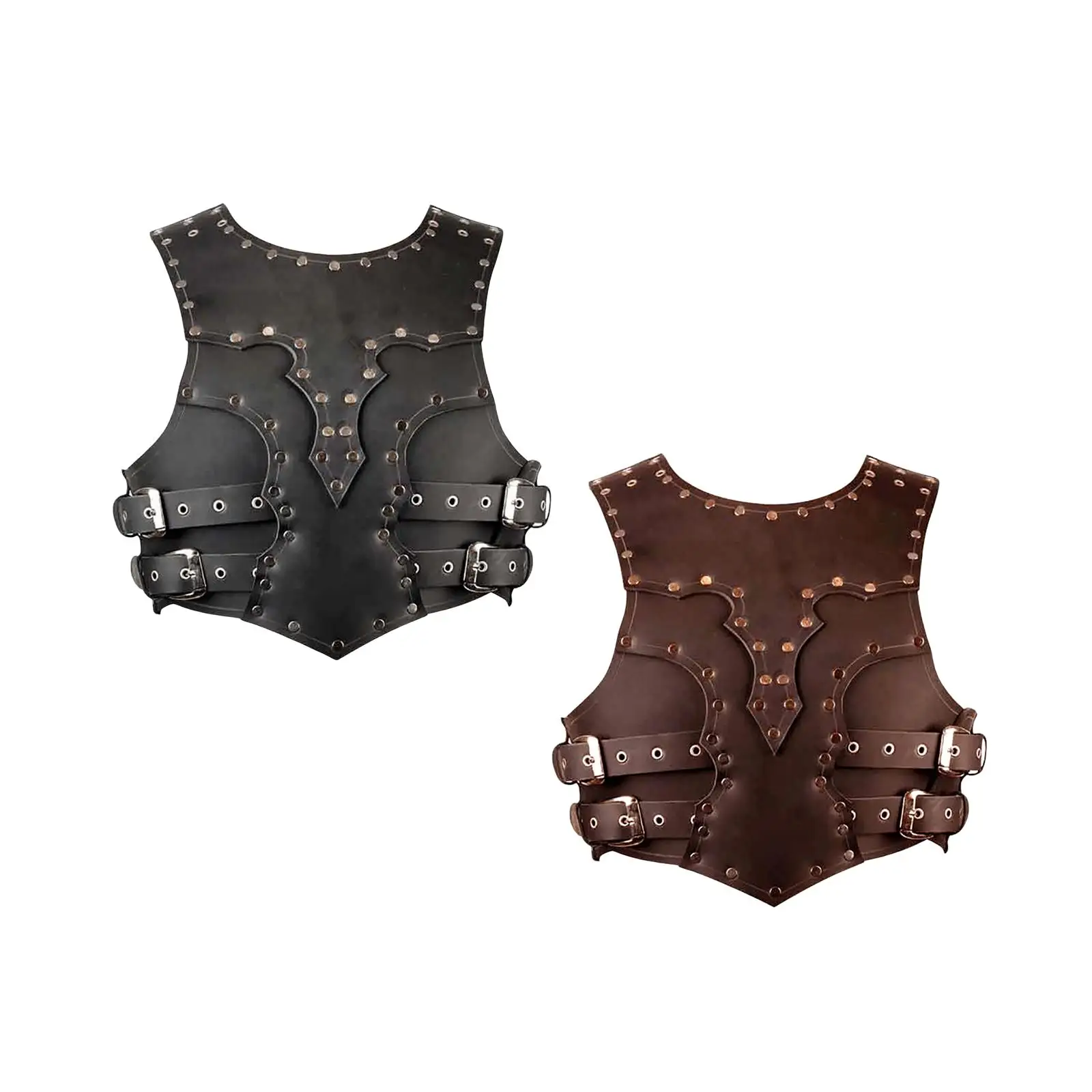 

Medieval Chest Armored Knight Costume for Party Cosplay Adults Role Play Pirate