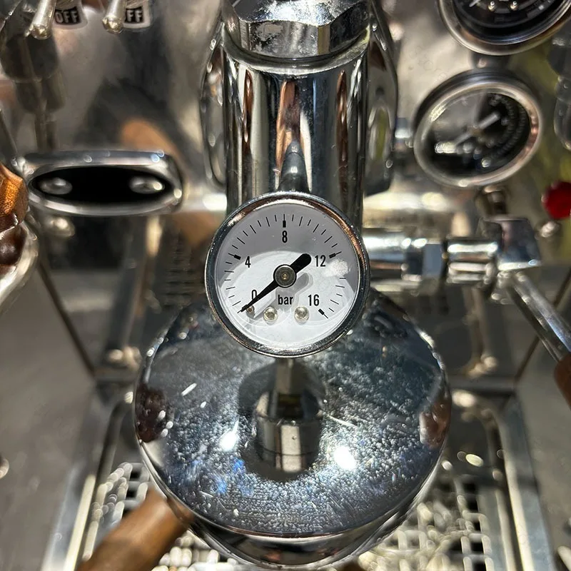 E61 Espresso Machine Upgrade Kit Dual Display Pressure Gauge And Thermometer for Real-Time Temperature And Pressure Monitoring
