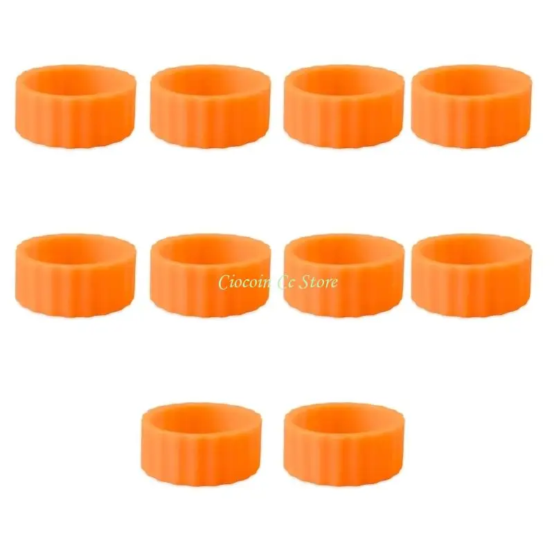 X90F Silicones Elastics Grippers Uprights Fitters Holders Candleholder Adapter Rings with Secures Grip for Various