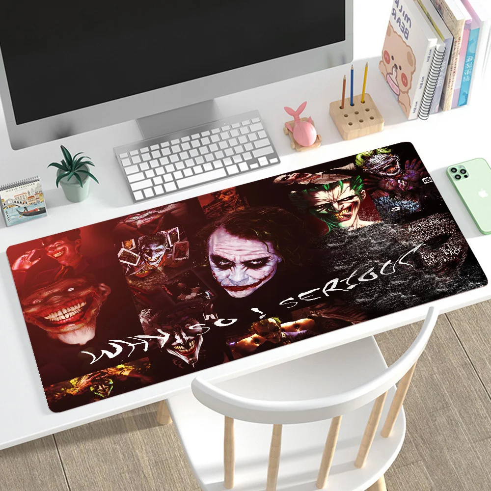 

Joker Mousepad Mouse Mat Desk Mat With Pad Gaming Accessories Prime Gaming XXL Keyboard Pad Padding Mat