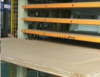 Board Plywood Panel Hot Press Machine 120 Ton 3 Layers Woodworking Machine