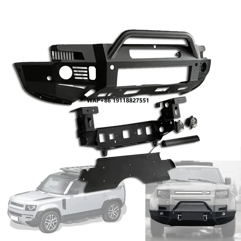 

New Design Car Accessories Steel Front Bumper Guard for Defender 90 110 2020-2024
