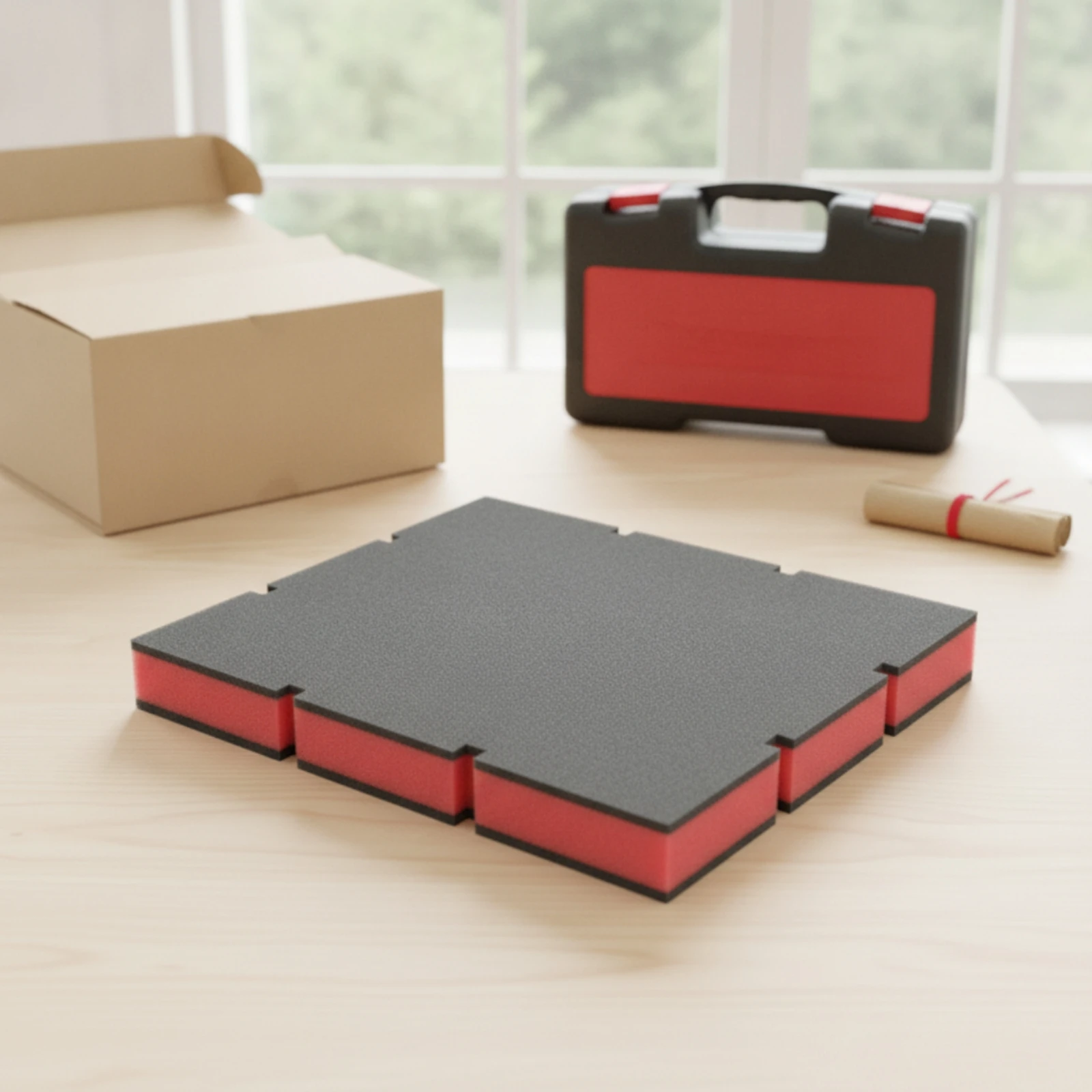 Foam Insert with Cutouts Shielding Toolbox Drawer Foam Sheet Tool Shadow Insert Customizable Easy to Cut