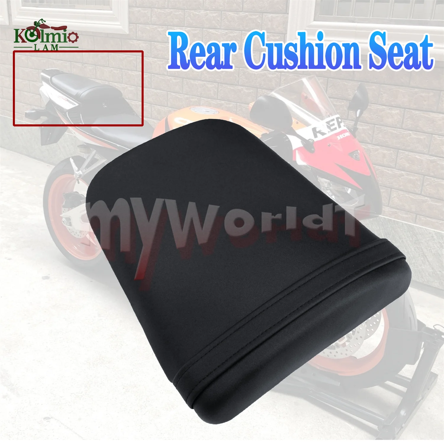 

Подходит для Honda CBR600RR F5 2003-2006, подушка заднего пассажирского сиденья CBR 600 CBR600 RR 2004 2005 03 04 05 06