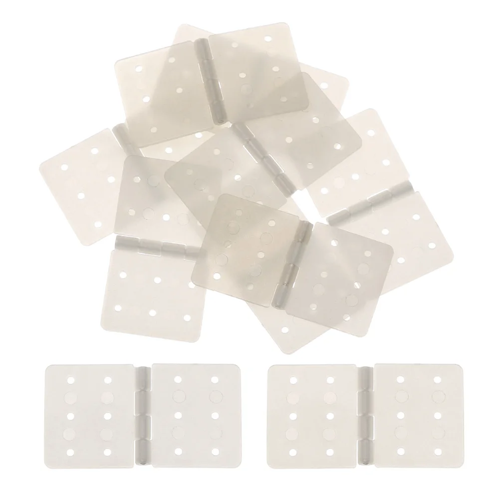 10pcs 3 Sizes DIY Accessories RC Airplanes Parts Aeromodelling Model Airplane Aileron Connection Nylon & Pinned Hinge