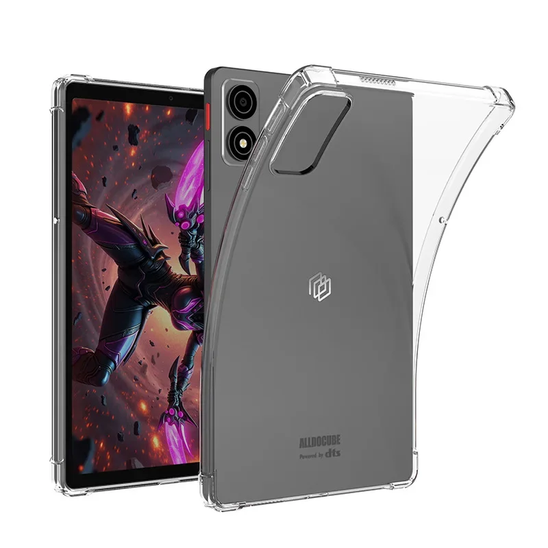 2-IN-1 Clear TPU Shockproof Cover Case for Alldocube iPlay 70 60 50 Mini Ultra pro Turbo NFE with Slim Tablet Storage Sleeve Bag