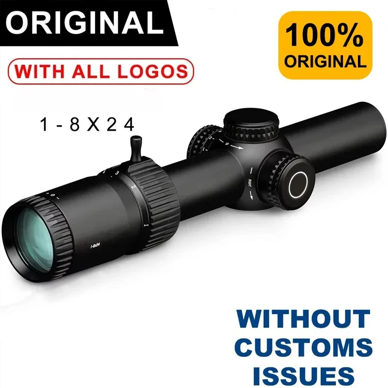 

Original Optics 1-8X24 Second Focal Plane(SFP) Riflescopes AR-BDC3 (MOA) Reticle Waterproof/Shock Resistant