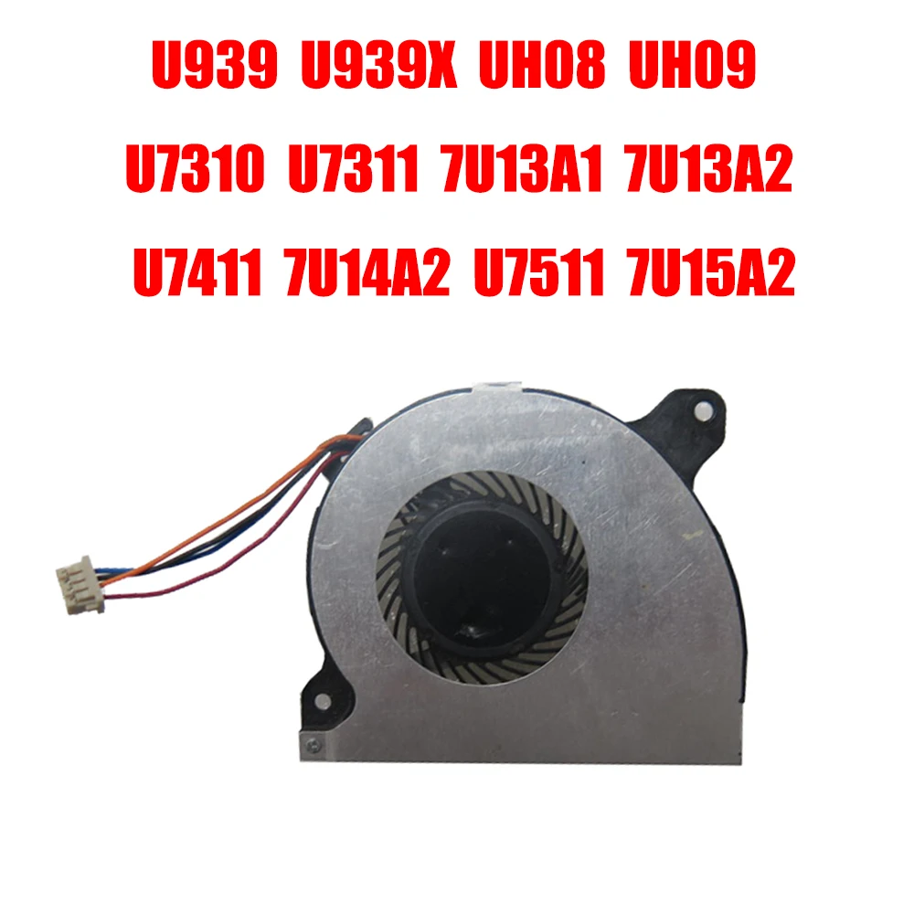 

Replacement Laptop CPU Fan For Fujitsu LifeBook U939 U939X UH08 UH09 U7310 U7311 7U13A1 7U13A2 U7411 7U14A2 U7511 7U15A2 5V New
