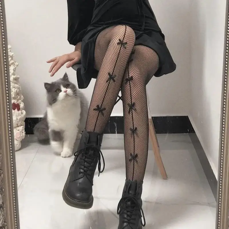 

Men's Casual Trousers Bla White Bow Tie High Waist Straight Leg Korean Sle Neutral High Quali Fabric Soldier Pants