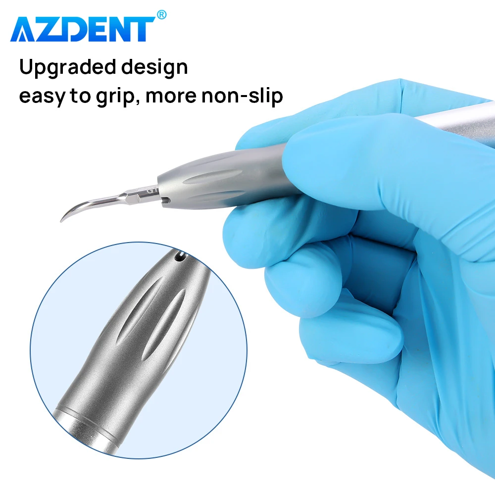 Dental Air Scaler Handpiece AZDENT Super Sonic Scaling Handle Tooth Cleaner 2/4 otwory z końcówkami G1 G2 G4 135 ° C Ddisinfection