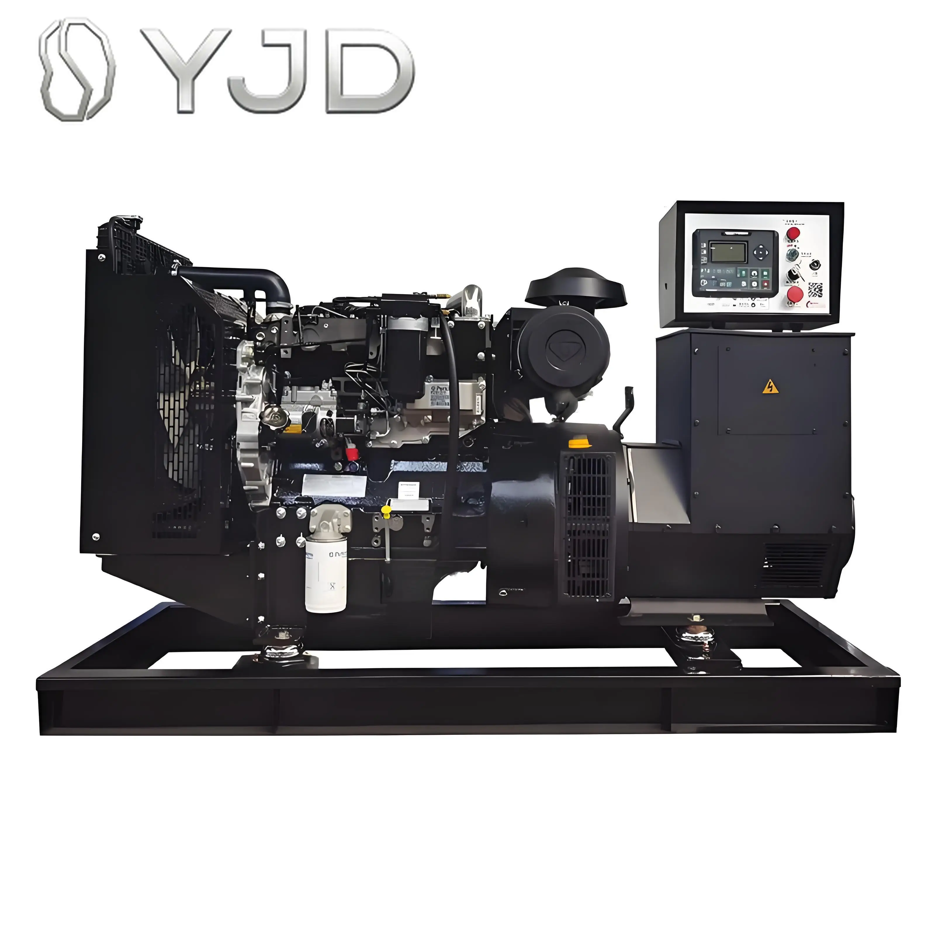 Power High Quality 50kva 100kva 30kva 25kva 60kva 40kva 3 Phase 220v Open Type diesel Generator