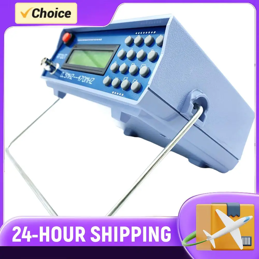 

0.5MHz-470MHz FM Intercom Generator W/ CTCSS Function Frequency Signal Source Signal Generator for FM Radio Walkie-Talkie Debug