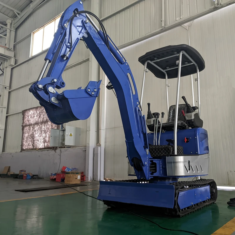 Mini Crawler Hydraulic 1.3 1.7Ton Excavator Digger Mini Digger Sale Color Customized Mini excavator NKS China Cheap