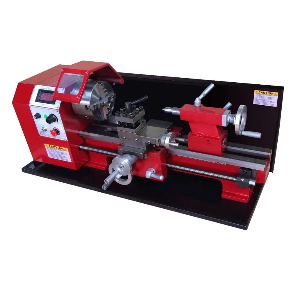 Hot Sale 8x16 Mini Variable Speed Desktop Lathe Machine WM210A