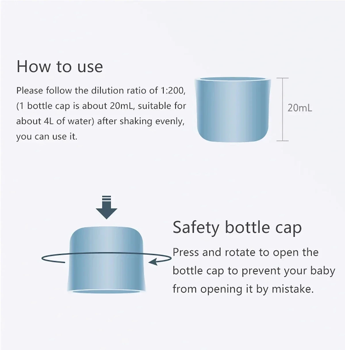 Original Floor Cleaning Solution for Roborock Dyad/S7/S8/Q5/Q7/Q8/Qrevo/Flexi Lite Cleaner Spare Parts 1L Antibacterial HA49