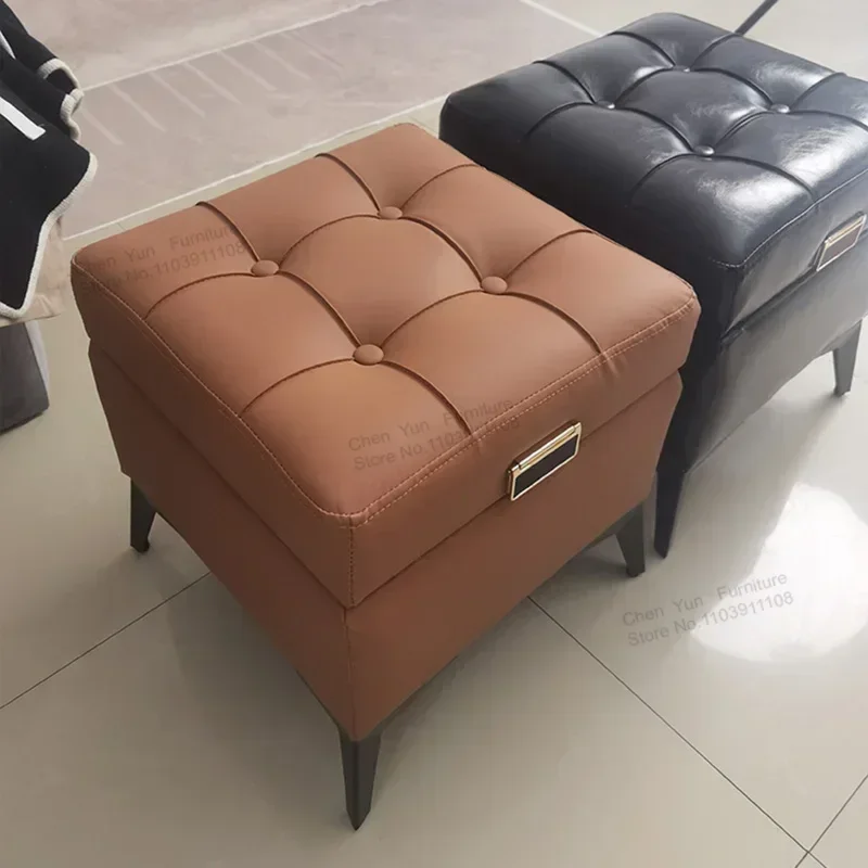 Fitting Room Living Room Storage Stool Originality Multifunction Home Furniture Modern Sofa Storage Stool Tabouret De Stockage