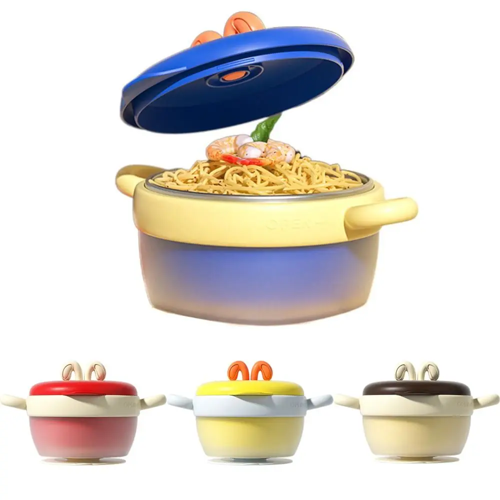 Heat Sensitive Baby Insulated Bowl Food-Grade Strong Suction Infant Feeding Bowl 316 Stainless Steel Liner Suction Base