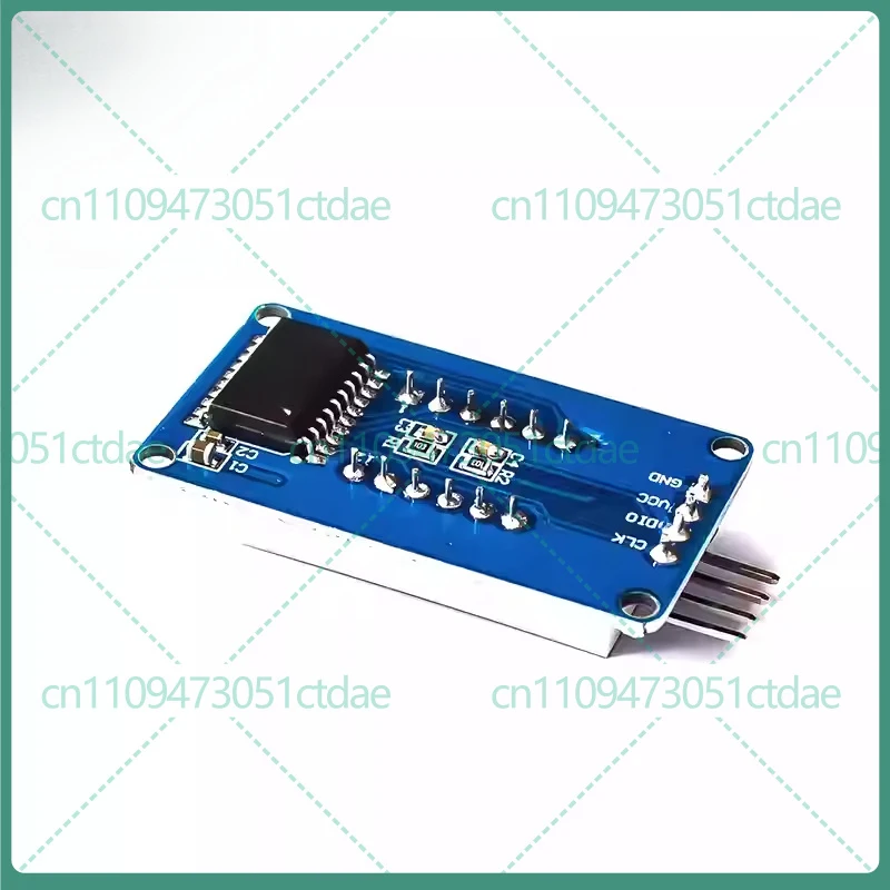 10-50PCS For 4-Digit LED Display Module Adjustable Brightness with Clock Point Building Blocks
