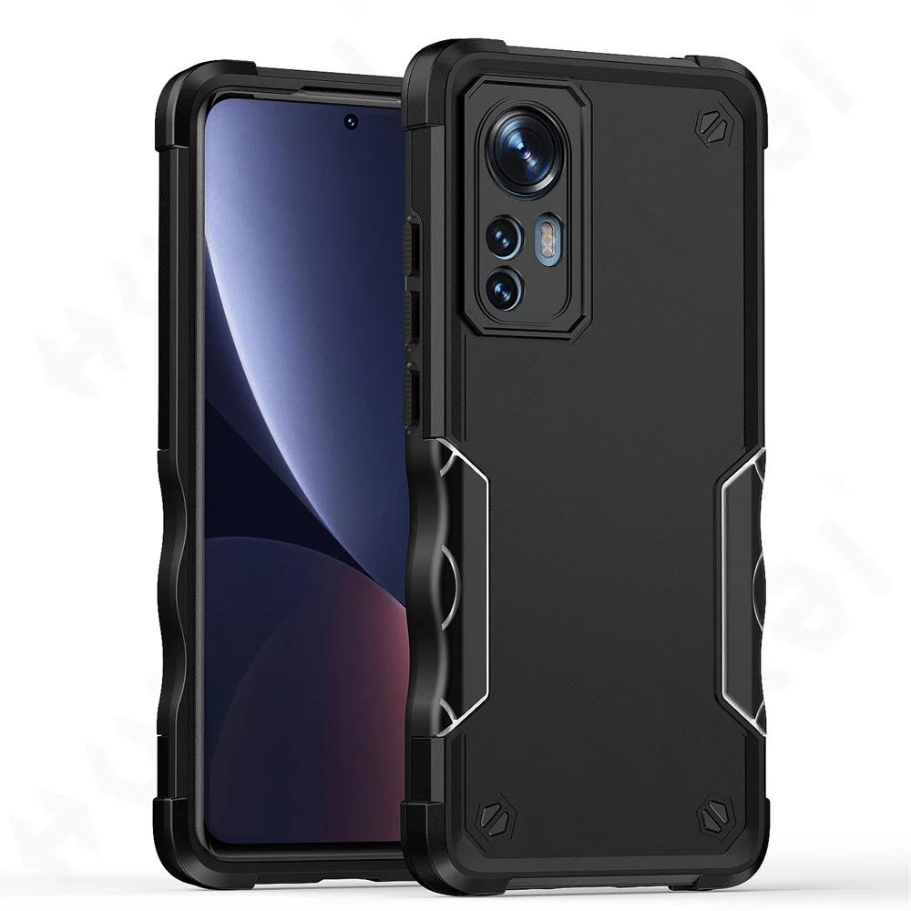 Case For Redmi Note 12 11 10 Pro 5G Xiaomi 13 12 10 Heavy Poco X4 X3 Pro 5G Rugged Drop Cover Ultra-thin Shockproof  Mobile Case