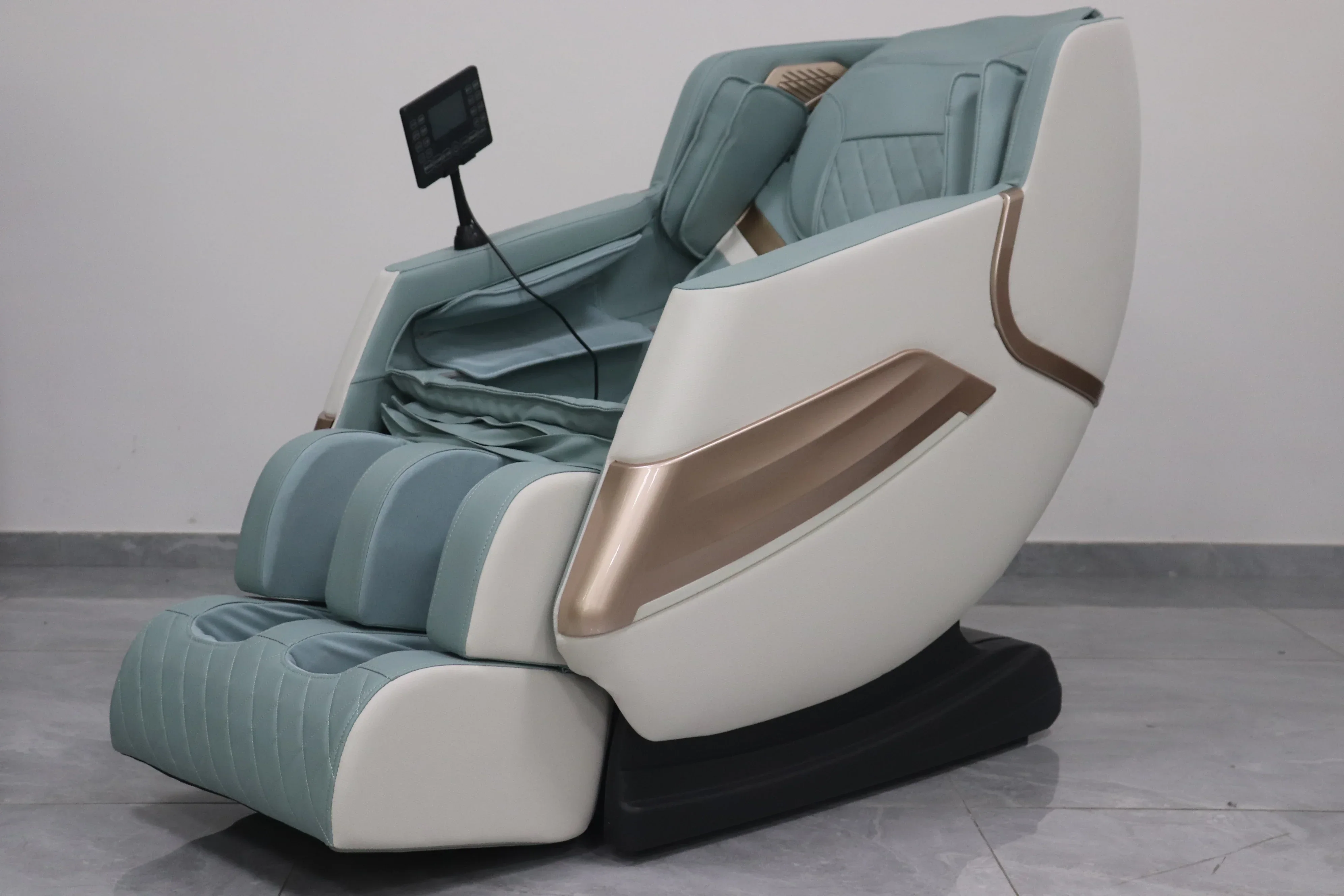 NINGDECIRUS Pabrik Jual Laris Seluruh Tubuh 4D Gravitasi Nol Listrik Harga Shiatsu Bagian Kulit Kursi Pijat Kaki Oem Murah Mewah