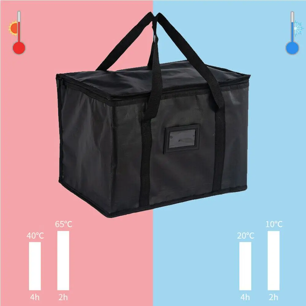 2021 New Insulated Lunch Bags Food Storage Container Convenient Takeaway Delivery Tote Pouch Durable High Quality Warm Cold Bag