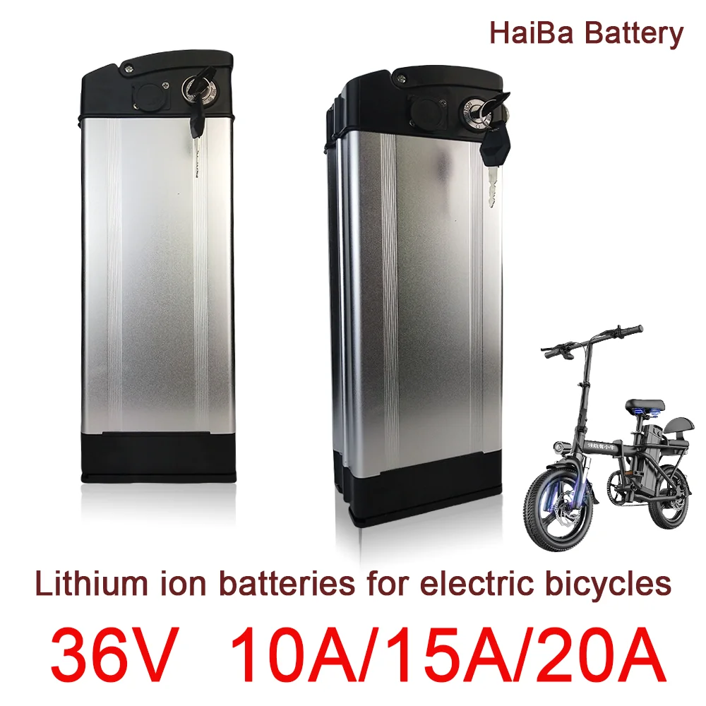 Original 36/48V High quality 10/20/30Ah Haiba E-bike battery,500W 750W 1000W High-power 18650 Lithium ion battery pack