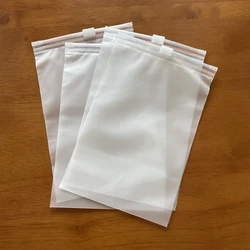 Waterproof and Dust Proof Plastic Zipper Bags Travel Seal Bags  Reclosable CPE Flat Pouches Slide Zip Lock Underwear Storage Bag