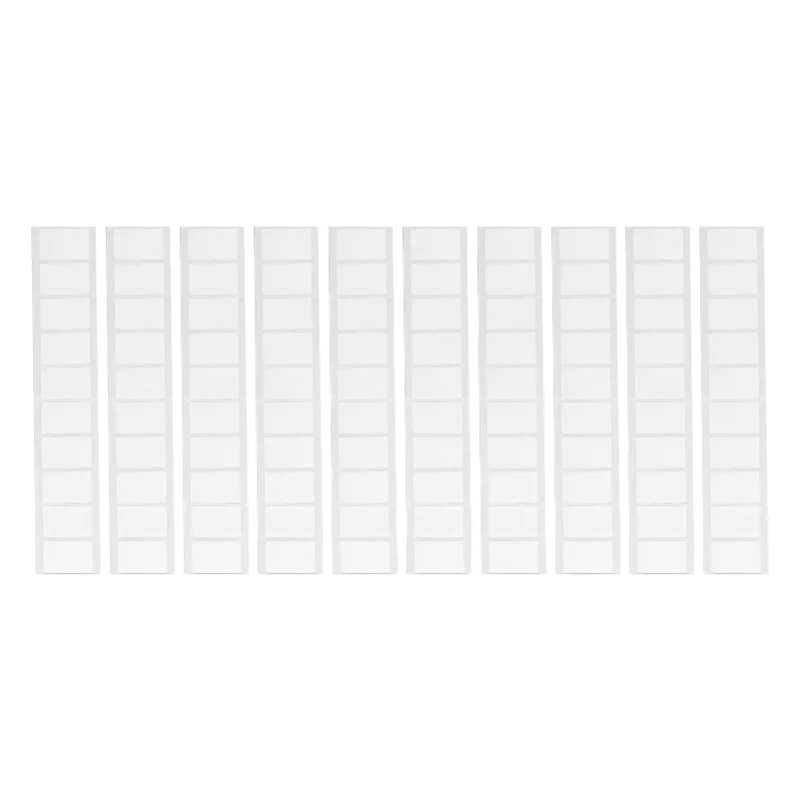 

100PCS RFID Tags 54x34mm KM4Q Chip Adhesive 860-960MHZ Reusable For Vehicle Library Clothing Management