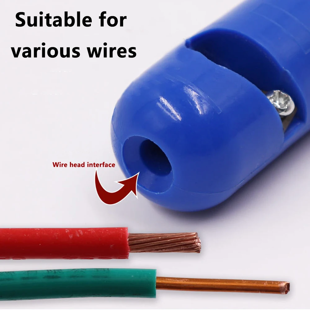 Electric Wire Stripper For Fast Stripping Wire Tool Al Electric Wire Peeling Machine For Power Drill Driver Wire Stripping Tool