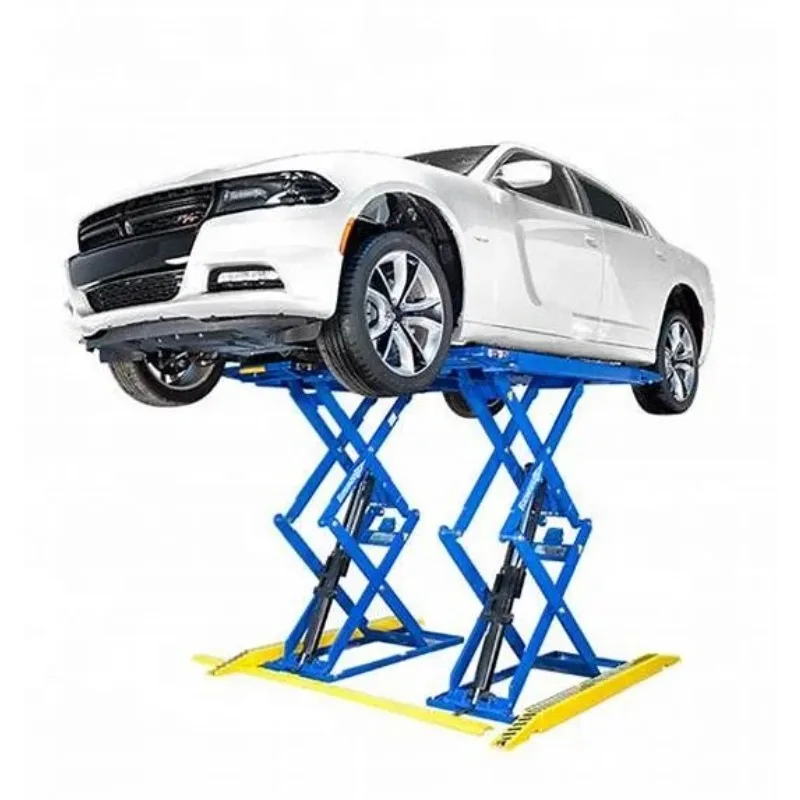 Scissor Lift for Cars Double Cylinder Hydraulic Lift for The Garage Multivoltage Optional Bridge Car Lifter Customized Color