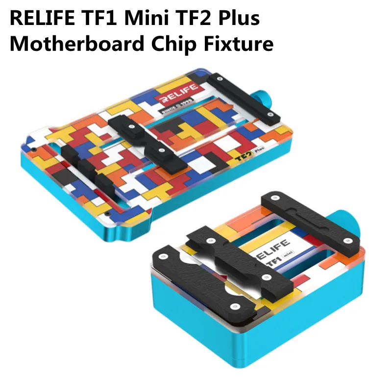 RELIFE TF1 Mini TF2 Plus Heat-insulating Glass Chip Motherboard Fixture for Cellphone High Temperature Resistance Repair Clamp